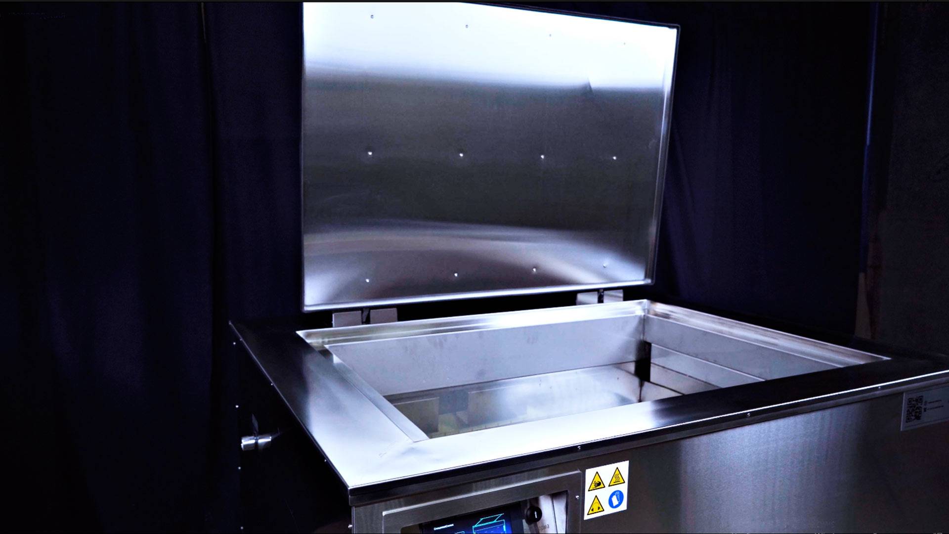 Промышленная ультразвуковая ванна с подъемной платформой - обзор смотреть онлайн