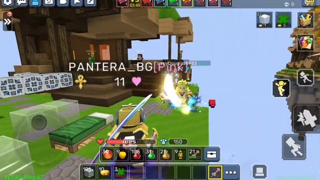 играю в бедварс(блокмен го) #blockmango #bedwars смотреть онлайн