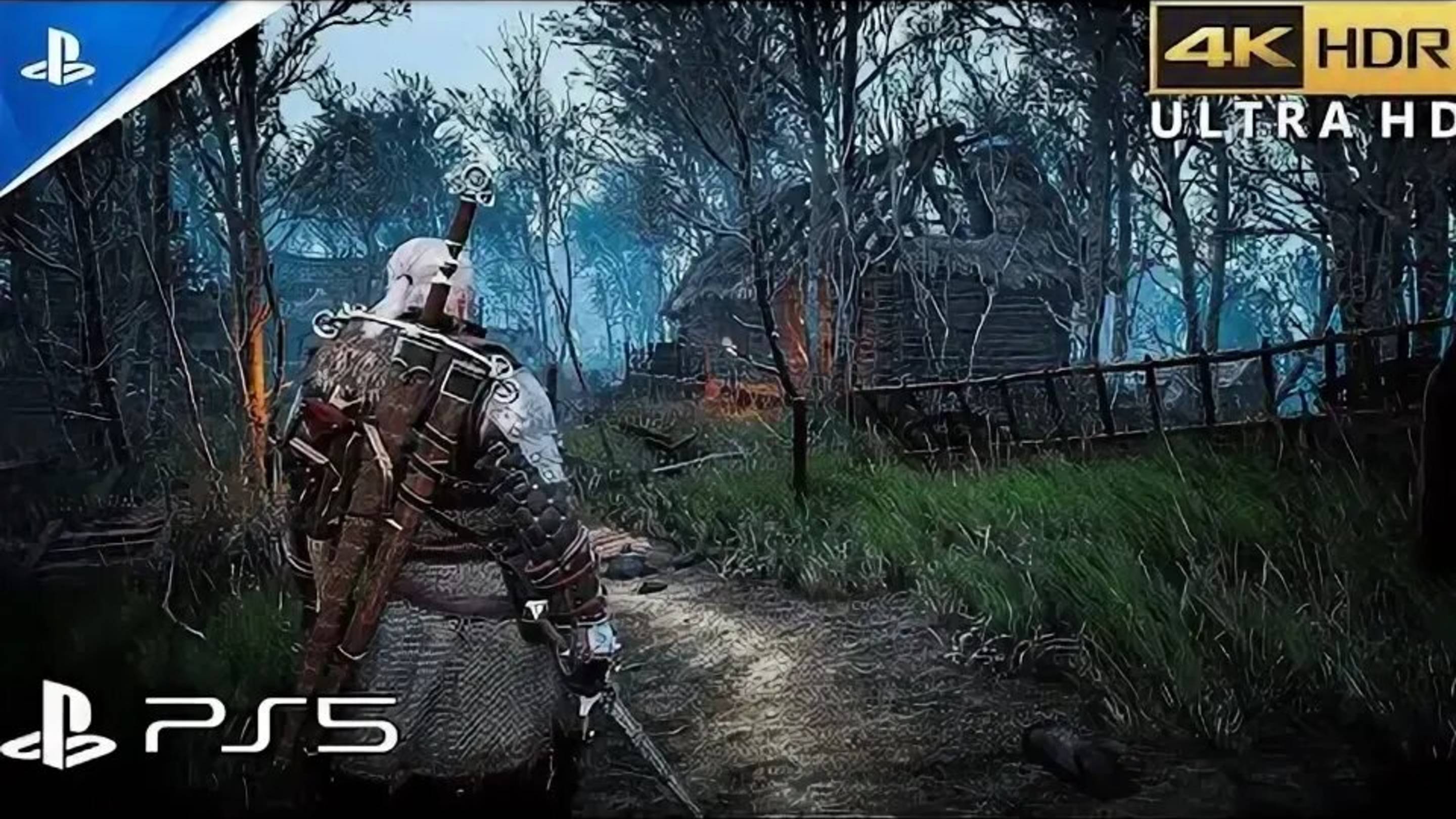 Ведьмак 3: Дикая Охота (PS5) 4K 60FPS HDR Геймплей смотреть онлайн