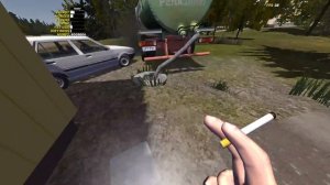 РАБОТАЕМ НА ГОВНОВОЗЕ В ИГРЕ My Summer car