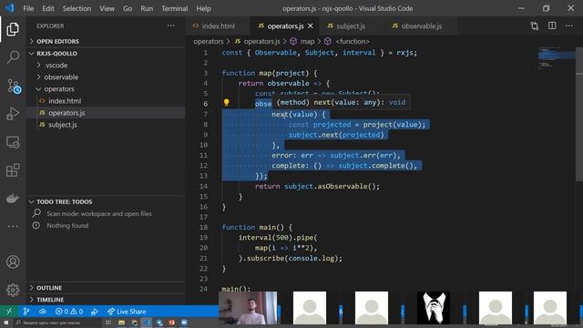 Введение в rxjs | Qoollo смотреть онлайн