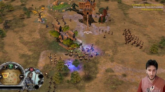 ГРАЖДАНСКАЯ ВОИНА ЭЛЬФОВ - Властелин Колец BFME 2 Ennorath Mod смотреть онлайн