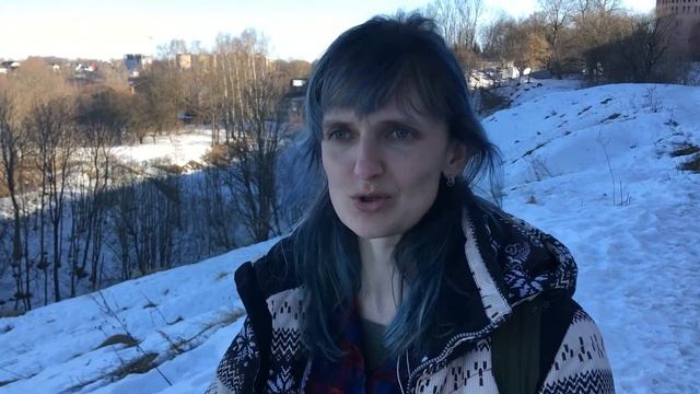 Прогулка по Смоленску вокруг городской стены, март