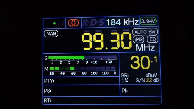 Радио ТКР FM Кадом 99.3 МГц 01 кВт  126 км.