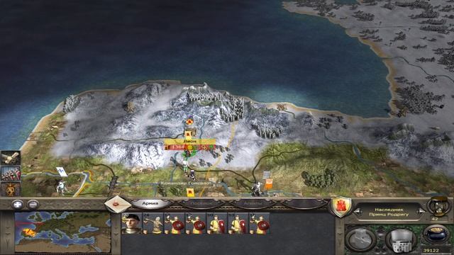 Total War MEDIEVAL II - Definitive Edition наступление на Португалия