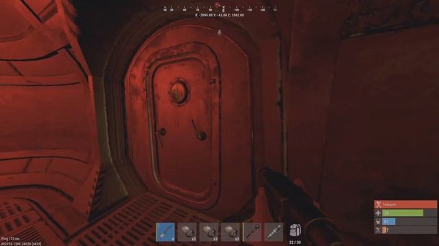 Впервые лутаю лабараторию в Rust Console Edition