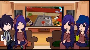 Реакция Miside  на Мармока Я Люблю Работу (VR)