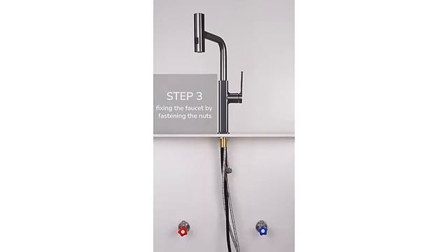 Как да инсталираме смесител с функция водопад? #kitchen #hom