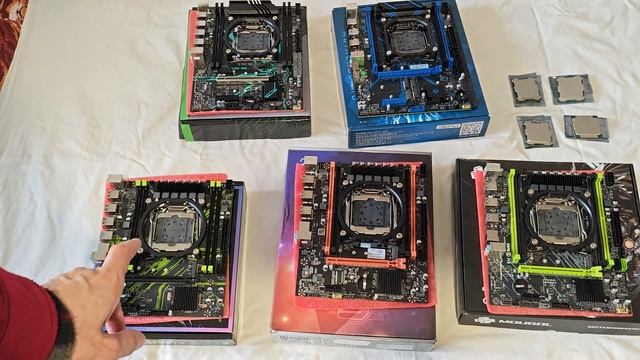 ОБЗОР Материнских плат LGA 2011-3 X99. Huananzhi, Machinist, Zsus, Mougol, Envi