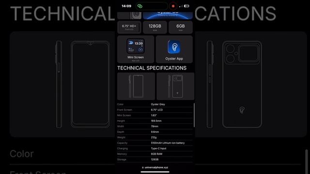 Universal Basic Smartfone . Обзор проєкта. Смартфон який платить в?