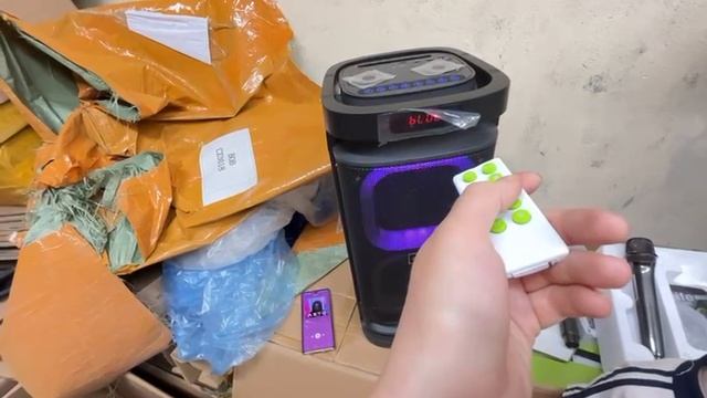 КАРАОКЕ КОЛОНКА С 2 Микрофонами 🔥 Видеоотчет г. Каспийск смотреть онлайн