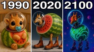 Эволюция Жирафы Челесте