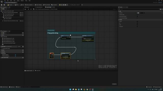Unreal Engine 5 - Как выравнивать ноды и комментировать их смотреть онлайн