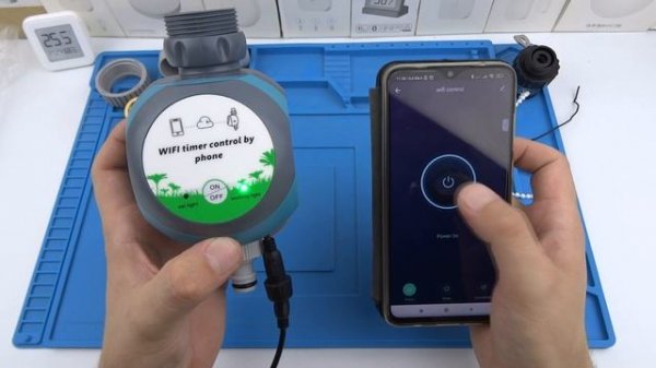 Умный полив растений Zemismart SmartLife Tuya WiFi с Алисой, автоматический полив сада и огорода