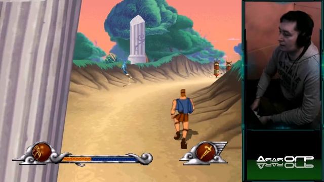 Disney’s Action Game Featuring Hercules | прохождение Level 2 - Hero's Gauntlet