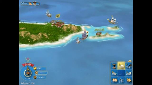 Полное прохождение Sid Meier's Pirates! (№1.1 Всё с нуля) смотреть онлайн
