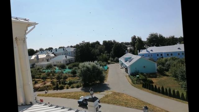 Дивеевский монастырь с высоты птичьего полета