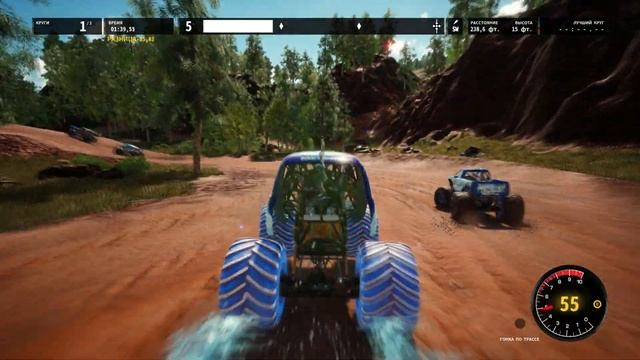МОНСТР на КОЛЁСАХ 4К Monster Jam Steel Titans смотреть онлайн
