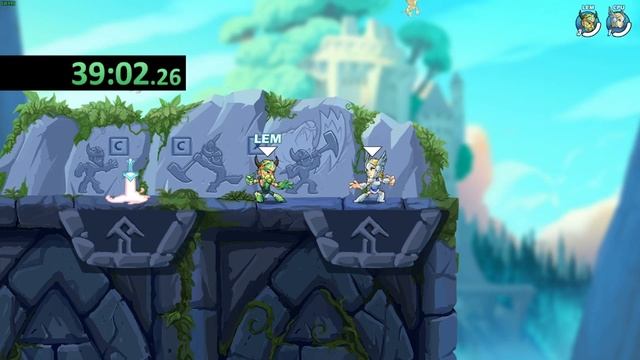 БРАВЛХАЛЛА ПОБИЛ МИРОВОЙ РЕКОРД | BRAWLHALLA WORLD RECORD | FREE MAMONT смотреть онлайн
