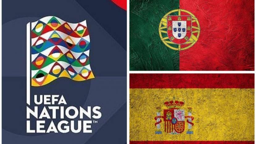 Лига Наций! Португалия-Испания! Обзор!