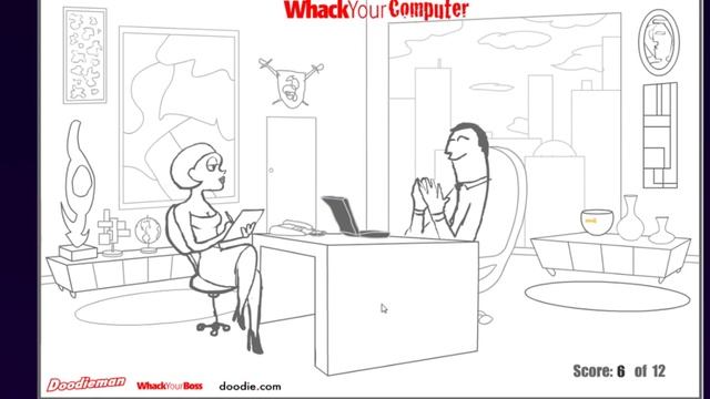 Прохождение игры Whack your computer смотреть онлайн