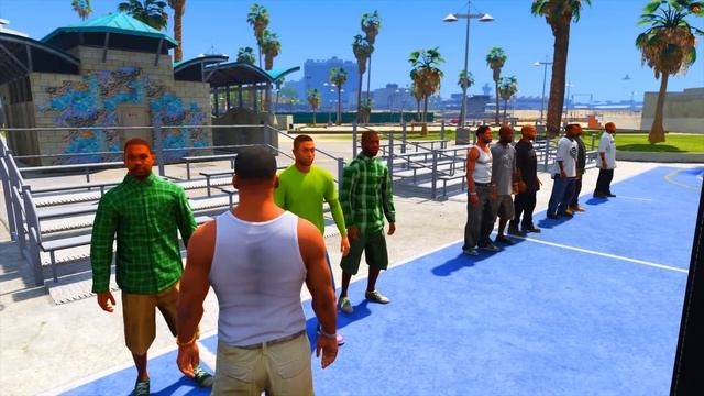 ФРАНКЛИН ӨЗІНЕ БАНДИТТАРДАН АРМИЯ ЖАСАДЫ (GTA V) смотреть онлайн