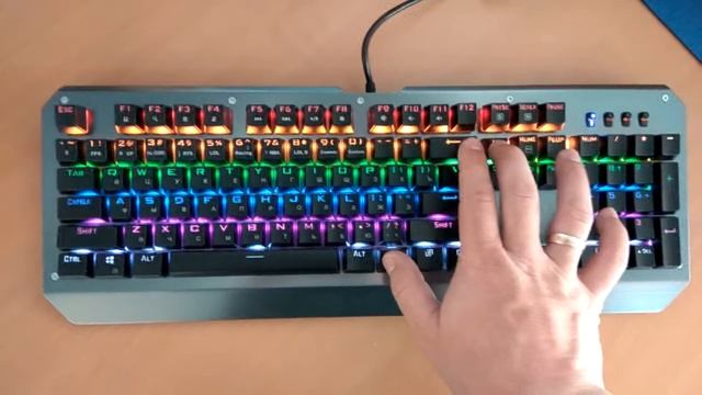 AULA ASSAULT backlight/подсветка смотреть онлайн