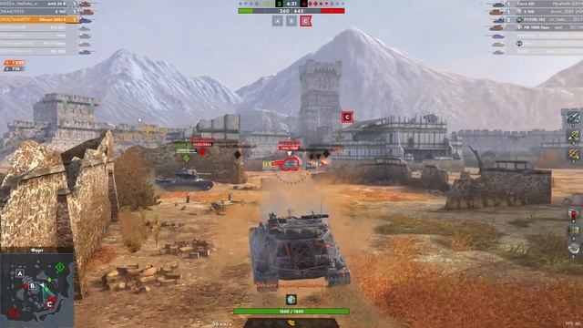 МАСТЕР НА ОБЪЕКТ 268/4 - DMG 5746 WoT Blitz смотреть онлайн