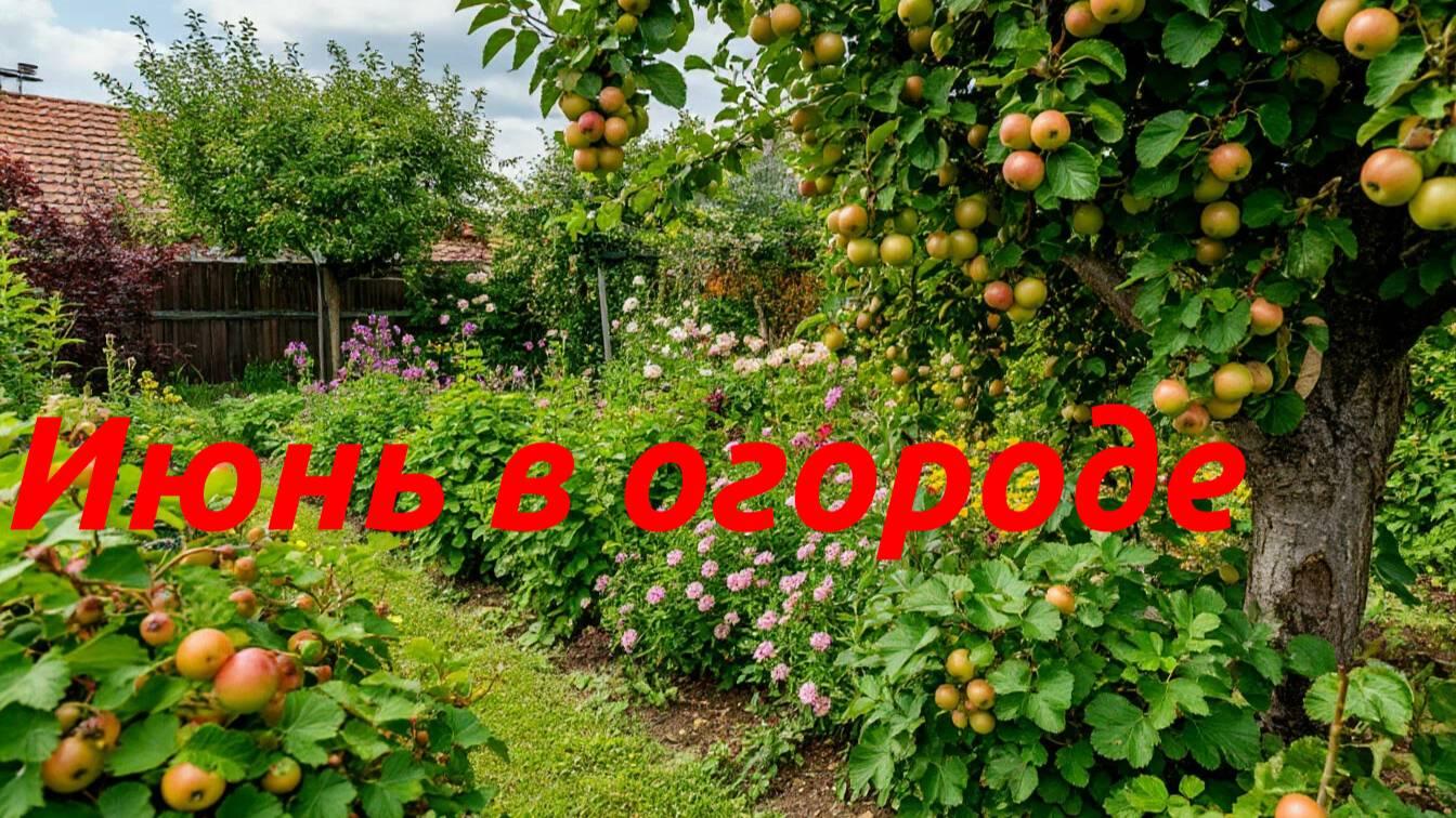Июнь в саду смотреть онлайн