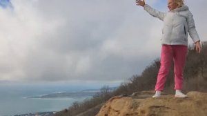 Геленджик. На машине в горы 2 января 2025 г. Пуп Земли. Парк Олимп