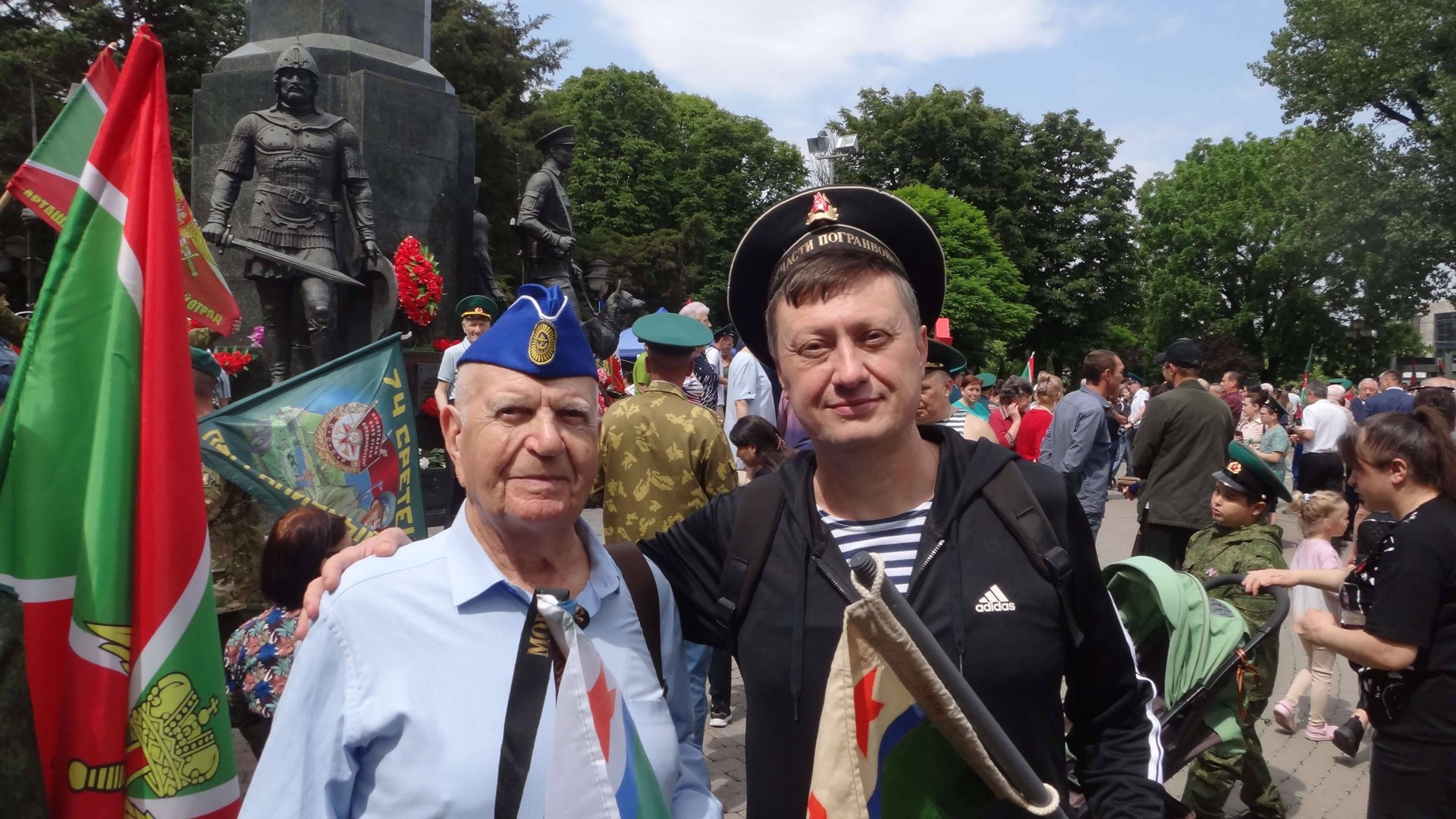 Празднование Дня Пограничника 2025, Краснодар, сквер "Пограничников", 28.05.2025