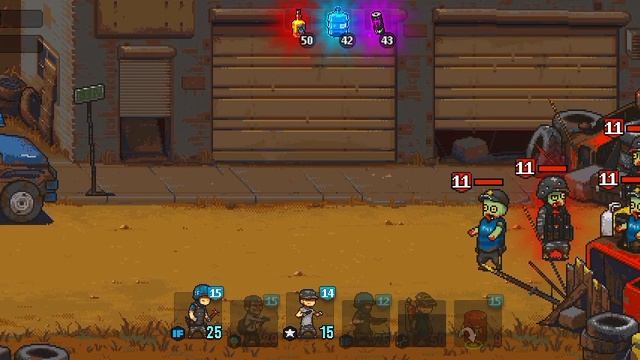 Прохождение 5 локации в игре Dead Ahead Zombie Warfare прикольная смотреть онлайн