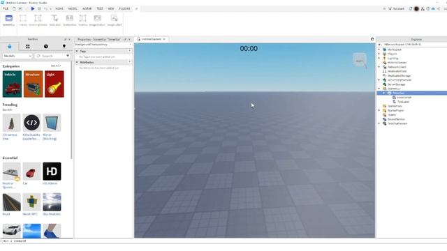 Простой способ сделать таймер в Roblox Studio смотреть онлайн