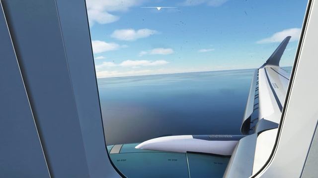 Microsoft Flight Simulator 2020 Посадка в Сочи. Вид с правого крыла
