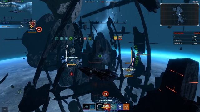 Star Conflict Три генератора энтропии против Ze'Ta смотреть онлайн