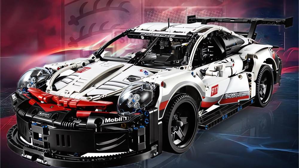 Собираем Porsche 911 RSR Technology смотреть онлайн