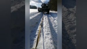 Камаз 4310. Зимние покатушки. Бездорожье!