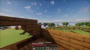 Спокойная фоновая музыка Minecraft и строительство дома