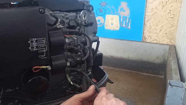 Замер компрессии Yamaha F50, Seamotors, Владивосток смотреть онлайн