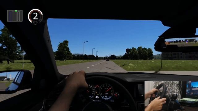 Видео работы руля Logitech Driving Force GT на драйвере , и в автос