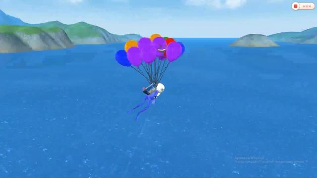 как прилететь к МЕГАЛОДОНУ В AMAZING FROG!!!