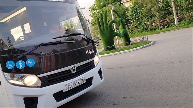 6 июня 2025 г. Автобус 687 маршрут ГАС 15064 Станция Саблино смотреть онлайн