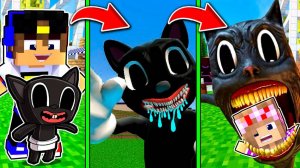КАК МЕНЯЛСЯ МУЛЬЯТШНЫЙ КОТ И МУЛЬТЯШНЫЙ ПЕС в МАЙНКРАФТ НУБ И ПРО ВИДЕО ТРОЛЛИНГ MINECRAFT  Евгенбро