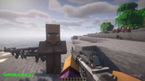 МОД НА ОРУЖИЕ В МАЙНКРАФТ Timeless and Classics Zero