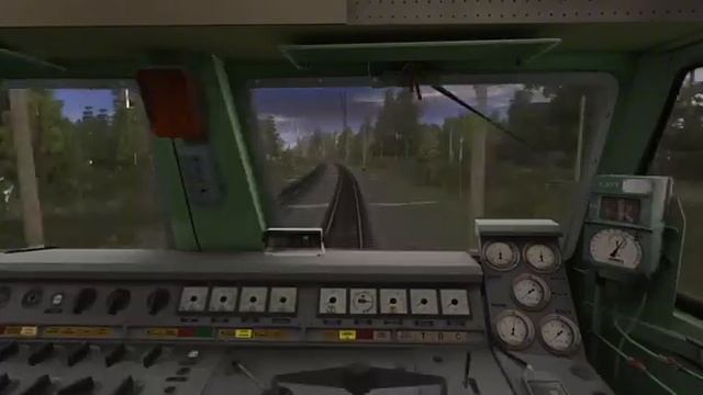 От Череповца-1 до Вологды-1 за 8 минут на ЧС4Т!В TRAINZ 2019!