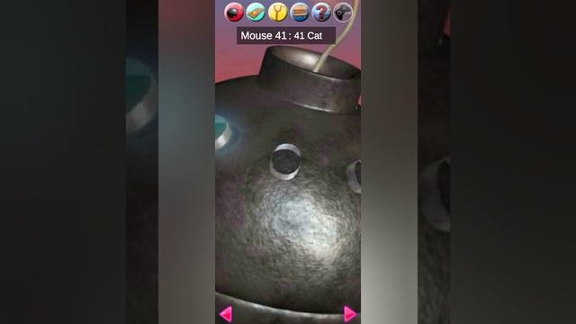 Talking Cat vs Mouse, кот против мышонка.