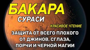 🕌Бакара Сураси. Красивое чтение. Защита от всего плохого, джиннов и шайтанов. (360p)