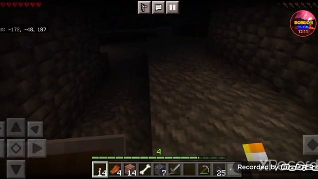 Мобильное выживание в Майнкрафте с другом #3 Алмазная ? смотреть онлайн