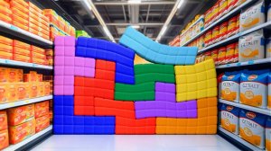 МУЛЬТИК ЛЕГО В ДЕТСКОМ СУПЕРМАРКЕТЕ МУЛЬТИК ДЛЯ ДЕТЕЙ РАЗВЛЕКАТЕЛЬНЫЙ КАНАЛ ИГРАЛКИ-ЗАЛИПАЛКИ