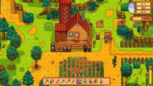 Stardew Valley 1.6 #19 Смотрим новую версию без модов, и просто о